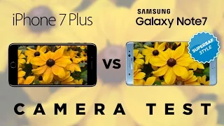 iPhone 7 Plus vs Samsung Galaxy Note 7 Camera Test Comparison