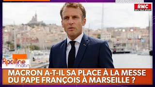 Macron a-t-il sa place à la messe donnée par le Pape François ?