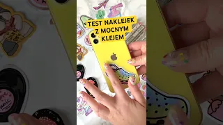 🆘TEST NAKLEJEK z mocnym klejem!🔥🔥 #ivoadventures #stickers #crocs #rainbow #art #test #testujemy