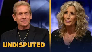 Skip's wife Ernestine Sclafani Bayless joins the show to talk Kawhi, jinx rules & more | UNDISPUTED