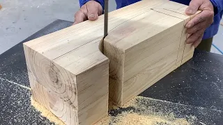 Woodworking Crafts Skills Always Creative Wonderful // Beautiful Wooden Tea Table Design Ideas