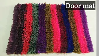 Door mat/ Door mat making at home/