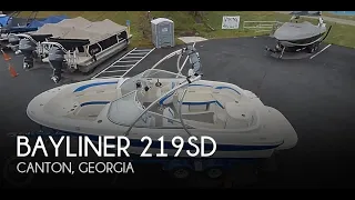 [SOLD] Used 2006 Bayliner 219SD in Canton, Georgia