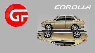 Evolution of the Toyota Corolla | G.F.A Studio