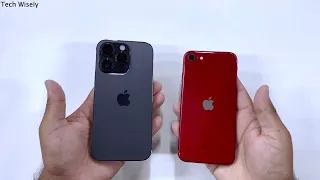 iPhone 14 Pro vs iPhone SE 2022 - SPEED TEST