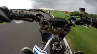 Supermoto training at TT junior track assen