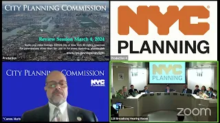 March 4th, 2024: City Planning Commission Review Session