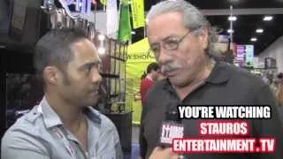 EDWARD JAMES OLMOS w/ TYRONE TANN - (Comic-Con 2013)