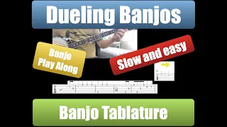 Dueling Banjos - Banjo Tabs - Slow and easy