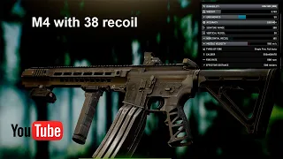 My m4 builds 38 recoil - Escape from tarkov