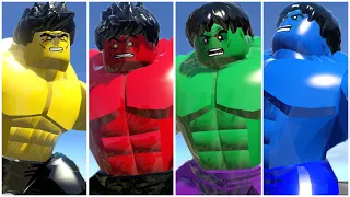 Hulk Colors Unleashed in Lego Marvel Superheroes