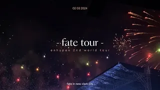 [Concert Vlog] 엔진로그 Enhypen FATE tour in New Clark City Tarlac 🍷 (full concert) #enhypen #fatetour