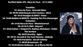 Purified Radio 379 - Nora En Pure -  27.11.2023