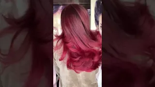 Global colour hair/ ROUGE MAGENTA #shorts #we4yousalon