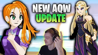 LIVE... New Items! Main Questline AQW