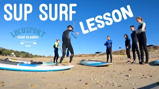 SUP SURFING LESSON FOR BEGINNER  🏄‍♂️