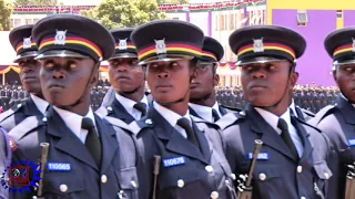 see what happened during the passing out parade at Kenya police college Kiganjo