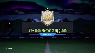 92+ Icon Moments Upgrade! (FIFA 22)