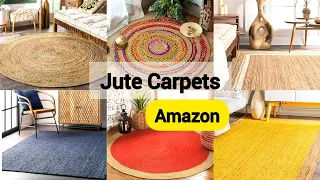 Jute Carpet Amazon | Jute Carpet | Jute Carpet Design | Jute Carpet | Home Decors | Happy Space |