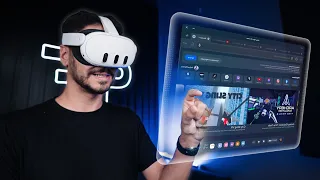 Usei o META QUEST 3 por 1 mês | Minha primeira experiência no VR (absurdo, tá? 🤯)