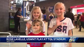 Fans thrilled to see Rose Lavelle and the US Women's National Team dominate at TQL stadium