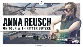 Anna Reusch on tour with Ritter Butzke | at Filmpark Babelsberg