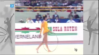 Anelia Ralenkova Hoop European RG Championships Stavanger 1982