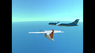 2002 Überlingen mid-air collision recreated in Turboprop Flight Simulator