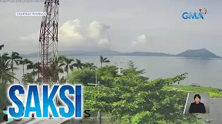 Bulkang Taal, nagpakawala ng mas maraming usok; volcanic smog at haze, namuo | Saksi