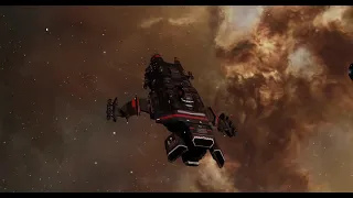 EVE-online Angel Domination Fleet Staging Point. Combat Angel Cartel expedition on Tengu | 2 stage