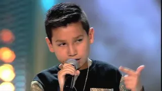 The Voice Kids 2015 - Jermaine Sings Justin Bieber's Baby - Breathtaking