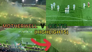 CRAZY SCENES!!! MOTHERWELL V CELTIC (HIGHLIGHTS) !!!!