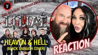 Metal Couple's REACTION and REVIEW - Liliac - Heaven and Hell (Black Sabbath cover)