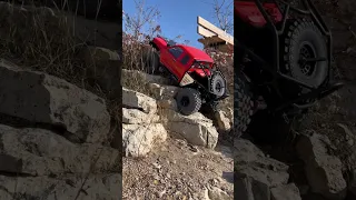 Axial scx6 Honcho RTR Box stock testing