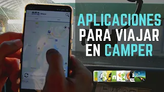 🏅 14 APPS Imprescindibles para viajar en furgo camper, autocaravana o caravana