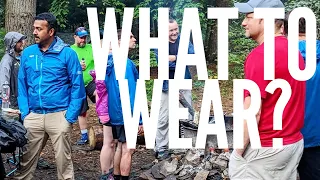 What to wear while backpacking: My three season backpacking clothes