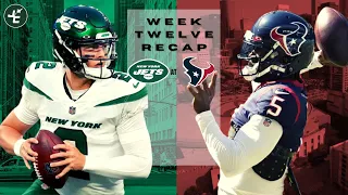 New York Jets vs Houston Texans RECAP | Week 12 2021