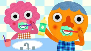 Brush Your teeth Dance ⭐ Four Hours of Nursery Rhymes by Little Baby Bum