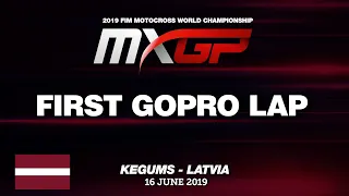 First GoPro Lap with Adam STERRY   MXGP of Latvia 2019 #motocross