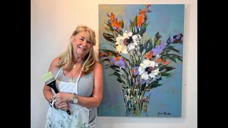 Acrylic Floral Painting with Jane Slivka  Free & Loose