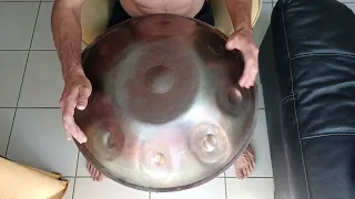 Handpan Week 82 - F2 low pygmy Prototype - Exploration