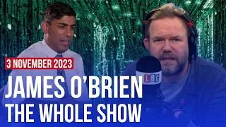Rishi Sunak and his relationship with reality | James O'Brien - The Whole Show
