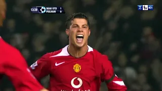 Cristiano Ronaldo Vs Fulham Home HD 720p (04/02/2006)