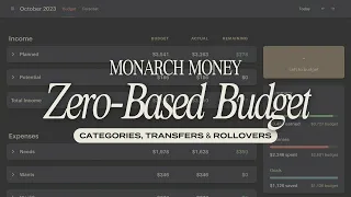 Zero-Based Budget in Monarch Money | 2024 Financial Goals | Part 2