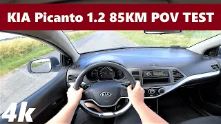 Kia Picanto 1.2 85KM POV DRIVE (2011) Test & Acceleration | Korean City Car | 4K #49