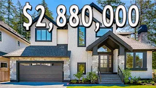 INSIDE a $2,288,000 Modern Home In White Rock, BC, Canada -- Luxury Mansion Vancouver