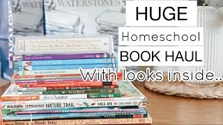 HUGE HOMESCHOOL BOOK HAUL || readers/chapter books/storybooks