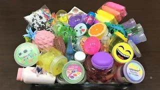 Mixing Random Things into Store Bought Slime !!! Slimesmoothie Satisfying Slime Videos