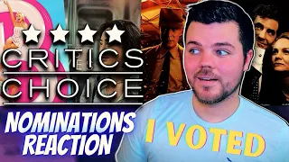 Critics Choice Awards 2024 Nominations REACTION