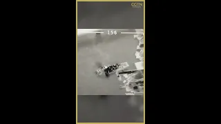 Drone strike on Russian vessel